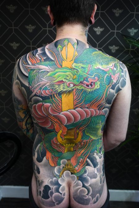 Tattoos - Dragon Backpiece  - 145875